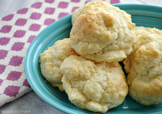 Homemade Drop Biscuits Recipe