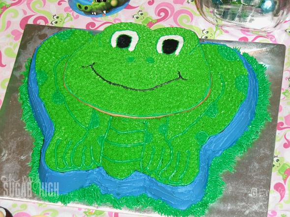 My Wilton Leap Frog Cake Was the Hit of the Party!