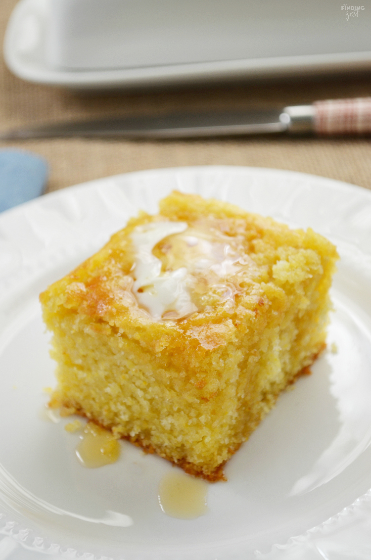Finding a moist cornbread recipe that is also sweet isn't as hard as you think. If sweet is what you are after, try this sweet cornbread recipe and you won't be disappointed! This cornbread recipe makes a large pan of cornbread, perfect for feeding a group or for leftovers.