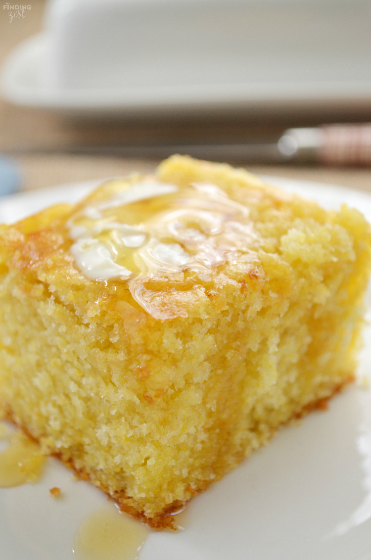 Sweet and Buttery Cornbread