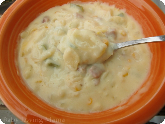 Potato Ham Chowder with Betty Crocker Specialty Potatoes Recipe