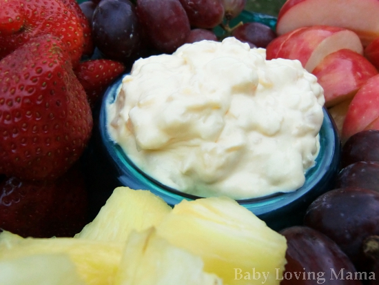 Easy Pineapple Lush Fruit Dip from Kraft Foods {Recipe}