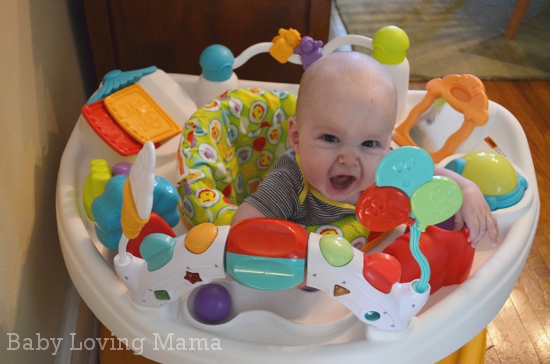 baby sit in activity centre