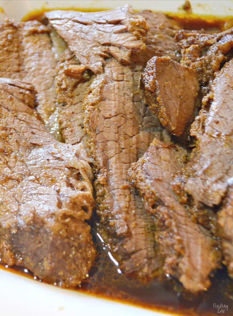 Easy Oven-Roasted Beef Brisket - Finding Zest