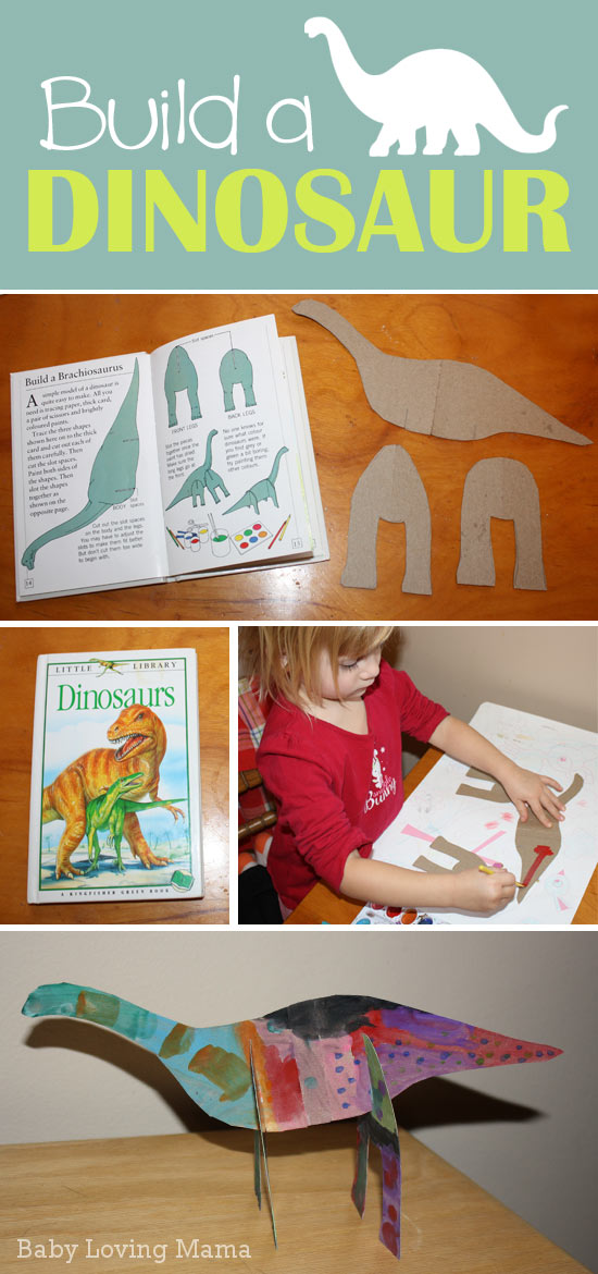 Build a Dinosaur {Craft Tutorial}