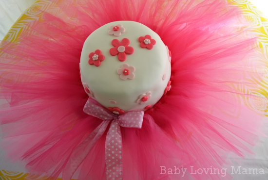 A Ballerina Birthday Party Complete with Tutu Cake