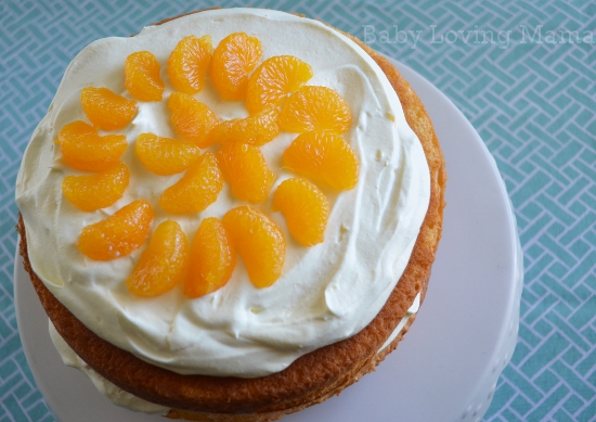 Pineapple Orange Spring Layer Cake Recipe to Celebrate Spring