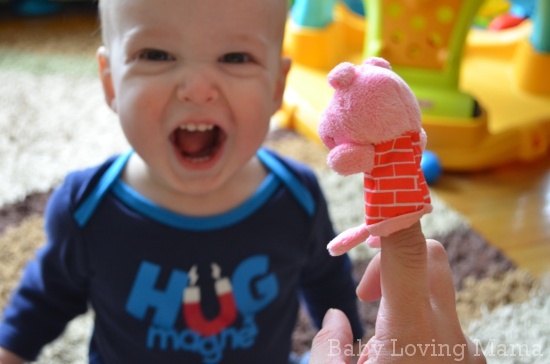 Imaginative Play with Lilliputiens | Wolf & Three Little Pigs from HABA USA {Review & Giveaway}