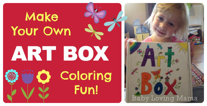 Make Your Own Art Box : Coloring Fun