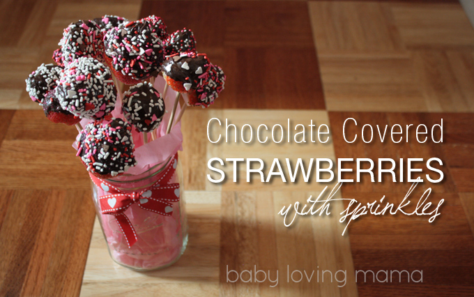 Chocolate Covered Strawberries Bouquet – Valentine Sweets for My Sweet