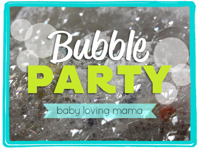 Bubble Party in the Sink: Fun Activity for Young Children