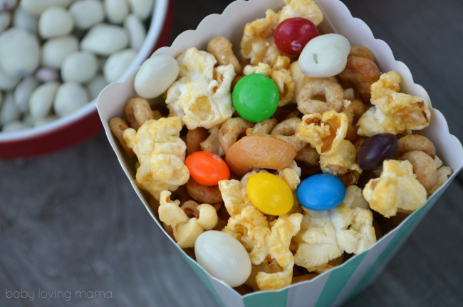 Honey Nut Popcorn Mix Recipe