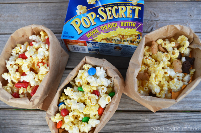 Family Movie Night Popcorn Mix-In Ideas with Pop Secret | Perfect Pop App #PerfectPop #GoodbyeBurnedPopcorn