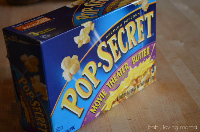 Pop Secret Movie Theater Butter Popcorn Package