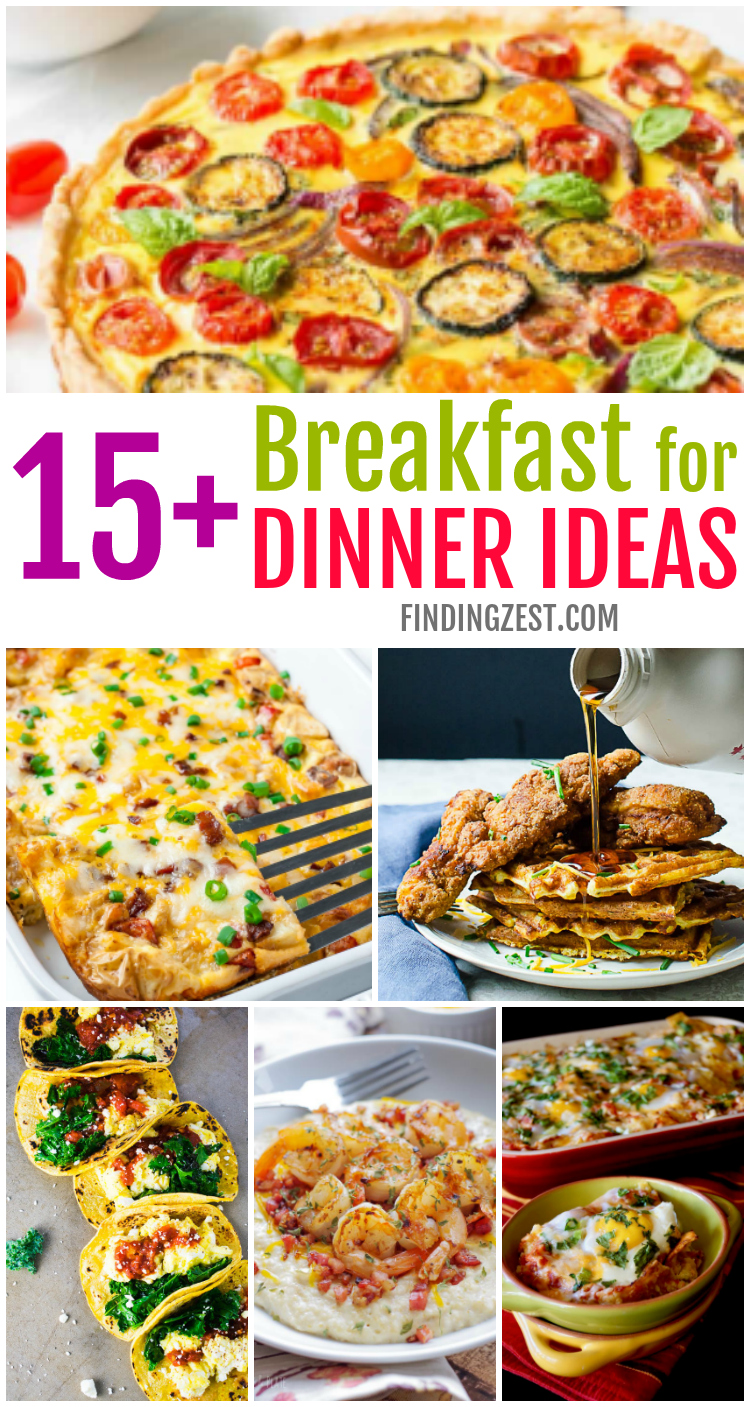 15 Tasty Breakfast for Dinner Recipes