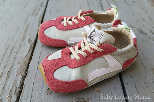 My Baby is Ready to Run in Tip Toey Joey Shoes | Friendly Rooster Discount Code + GIVEAWAY