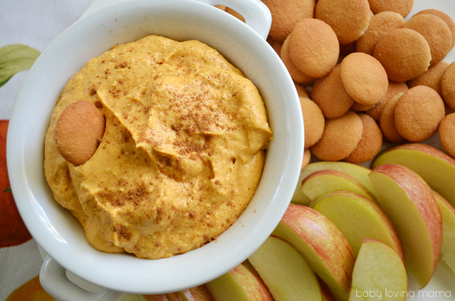 Pumpkin Cheesecake Dip for Dessert