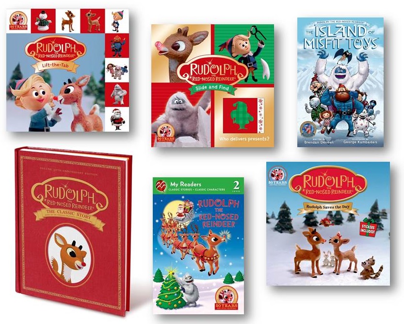 Family Holiday Traditions | Rudolph 50th Anniversary Books + GIVEAWAY #Rudolph50