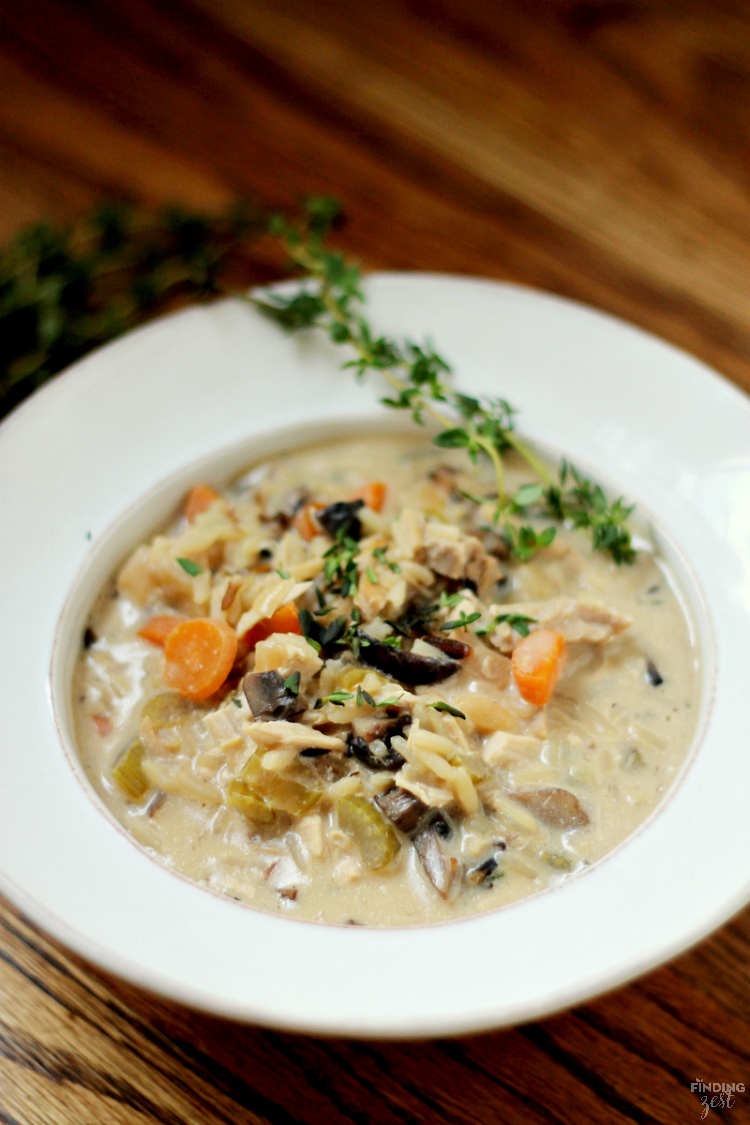 Have you ever tried making chicken wild rice soup? Get this delicious recipe for homemade Chicken and Wild Rice Soup. Use leftover rotisserie chicken to cut down on cooking time. This creamy soup is the perfect way to warm up on a cold day!