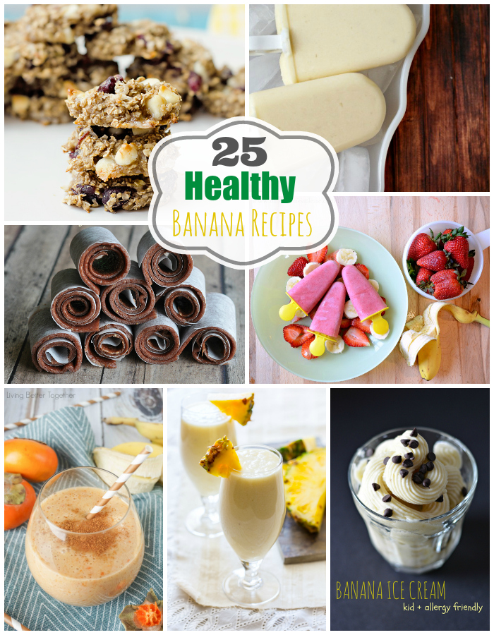 25 Healthy Banana Recipes
