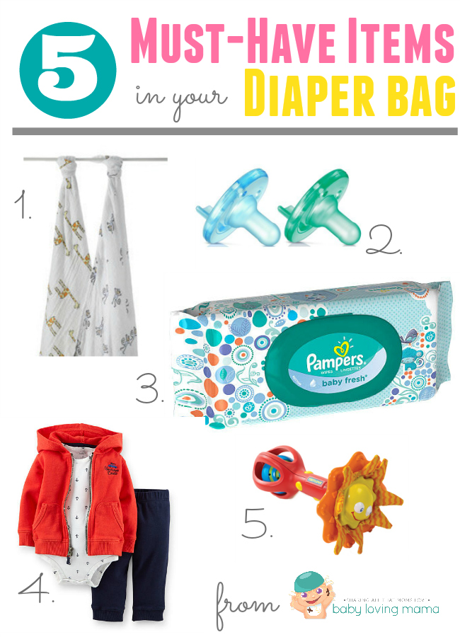 5 Must-Have Items in Your Diaper Bag and Babies“R”Us In-Store Offers + GIVEAWAY