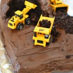 Learn how easy it is to make a construction birthday cake, even with no cake decorating experience or special tools! This construction cake is the perfect base for adding candy rocks or cookie dirt for an even more elaborate design. Kids and adults will love this simple birthday cake idea.