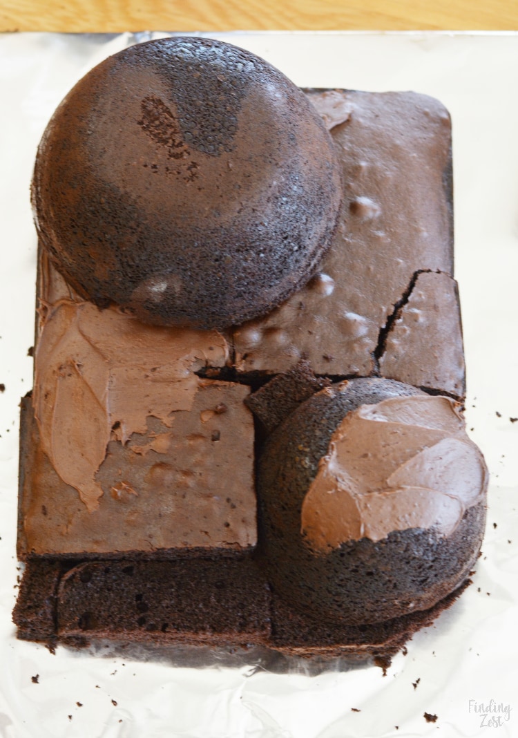 Mining Theme Cake