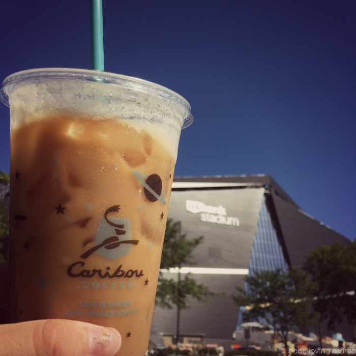 Caribou Coffee Crafted Press 12hr Adventure with the Minnesota Vikings