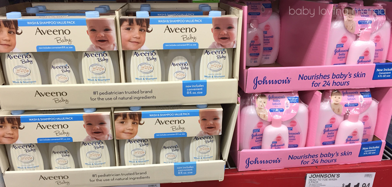 sam's club aveeno baby wash