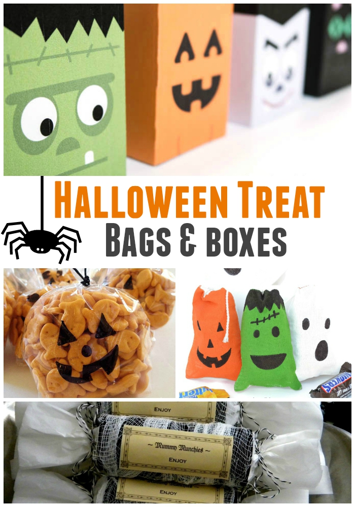 Halloween Treat Bags and Boxes