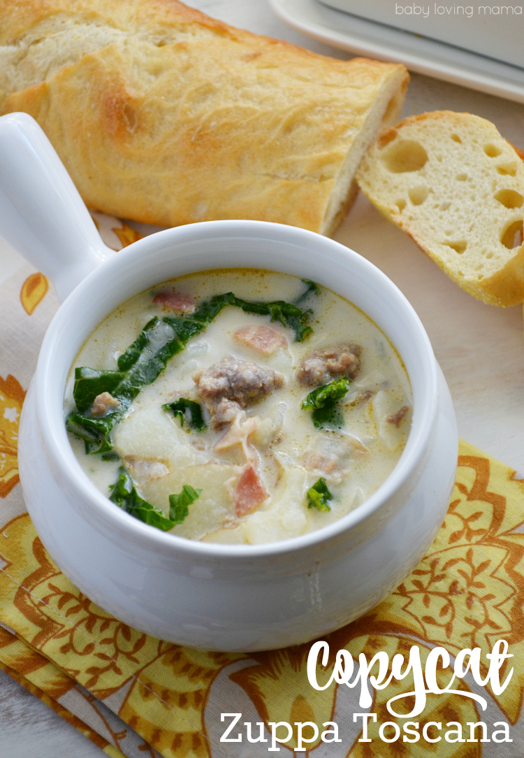 Copycat Zuppa Toscana Soup Recipe From Olive Garden Finding Zest