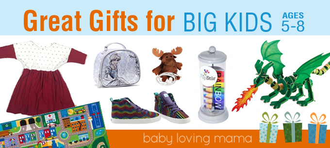 Great Gifts for BIG KIDS – Ages 5 to 8 years: Holiday Gift Guide Round Up