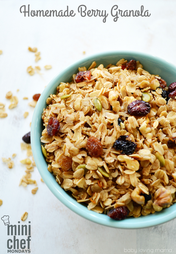 Homemade Berry Granola