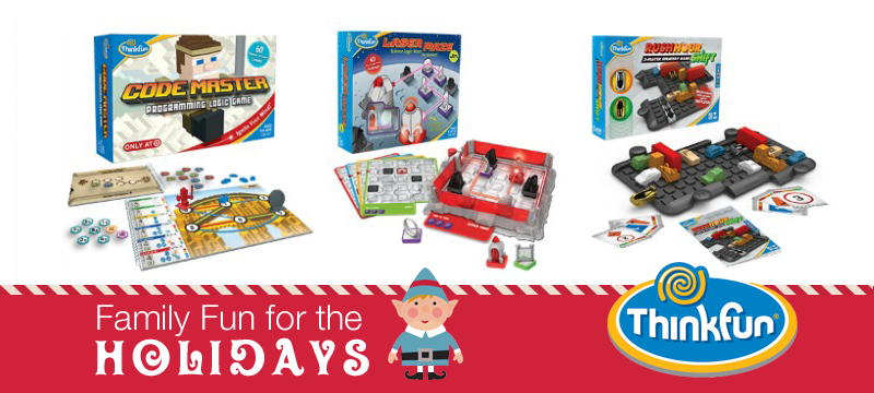 Family Fun for the Holidays with ThinkFun Games