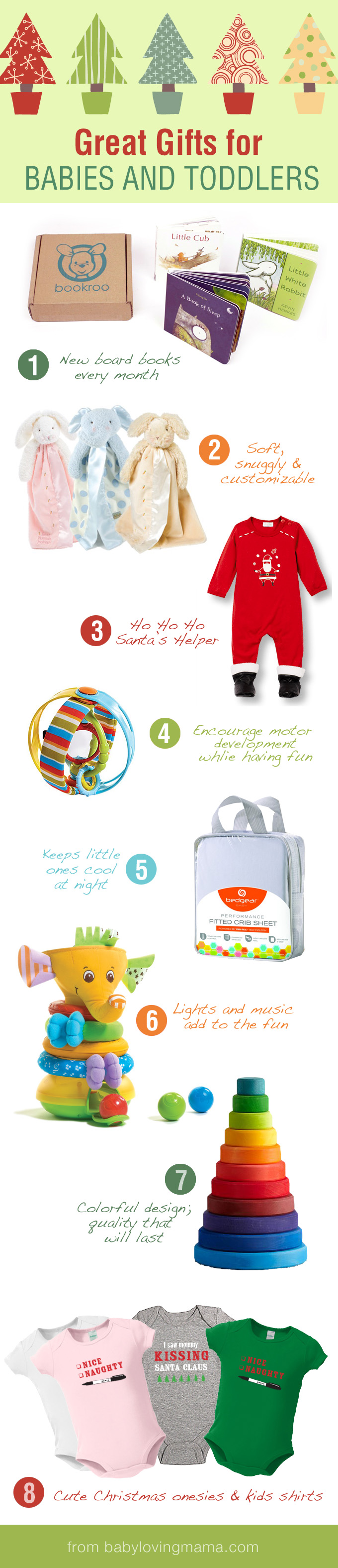 Great Gifts for Babies and Toddlers: Holiday Gift Guide Round Up