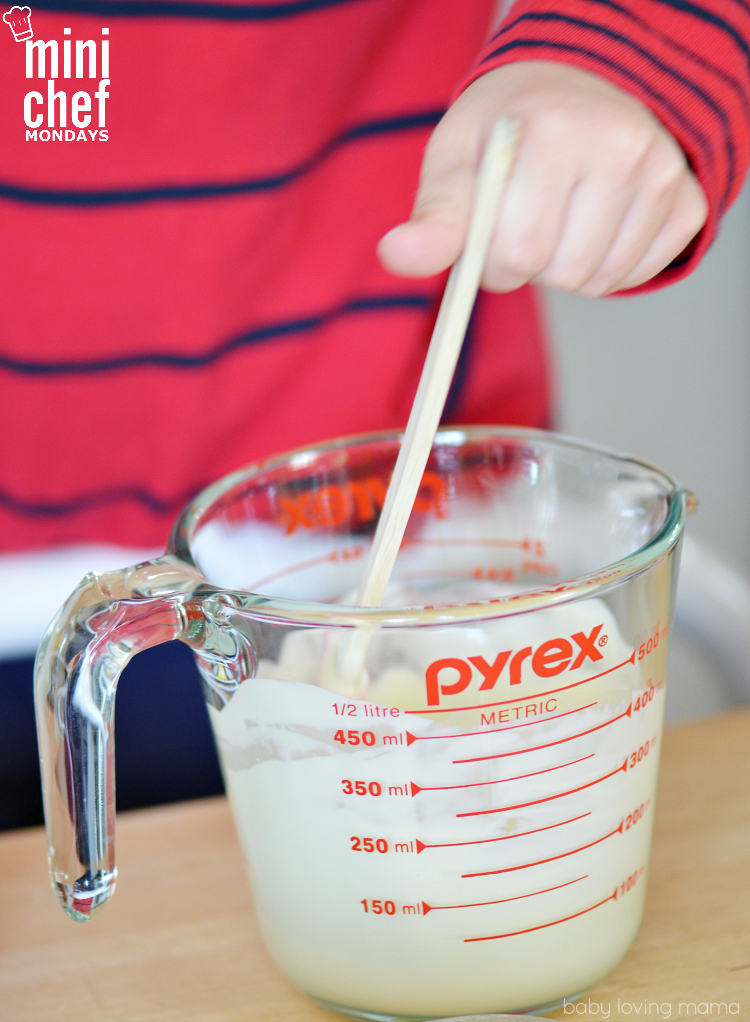 Stirring Melted Chocolate
