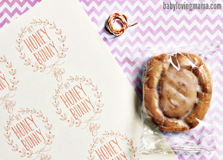 Hey Honey Bunny Easter Treat Free Printable