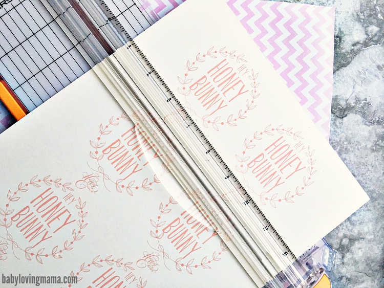 Making a Hey Honey Bunny Treat with Free Printable
