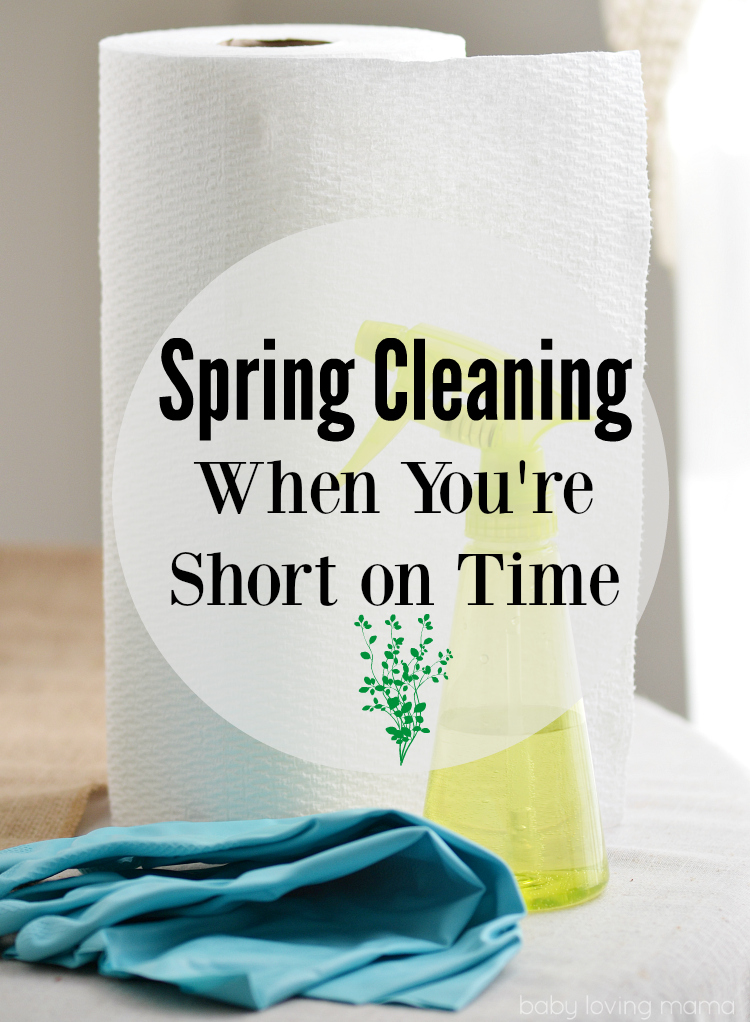 Spring Cleaning for When You Are Short on Time