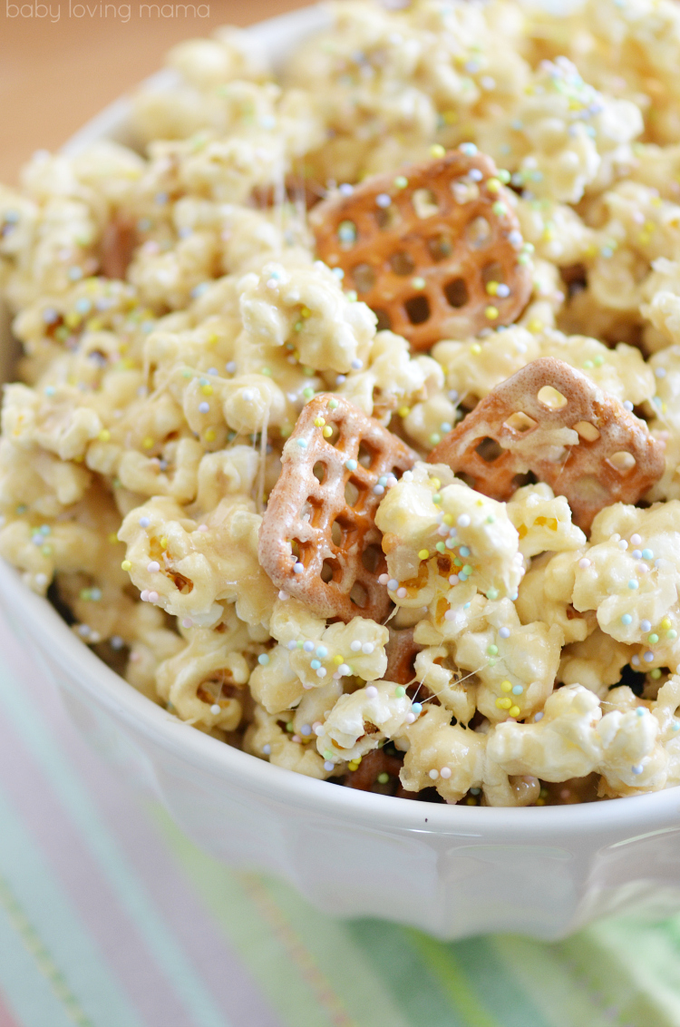 Spring Marshmallow Popcorn Recipe