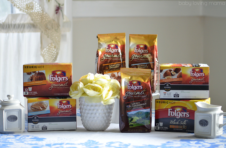 Folgers Gourmet Selections in My Cup to Start the Day Right + Giveaway