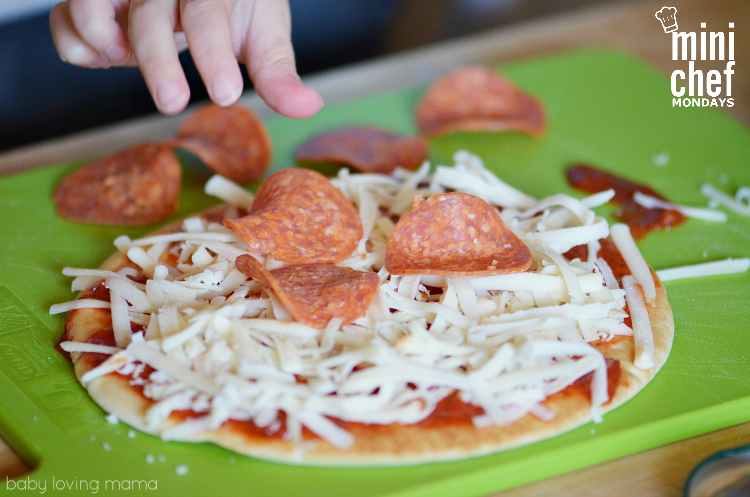 Making Personal Flatbread Pizzas