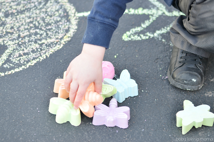 rying Homemade Sidewalk Chalk