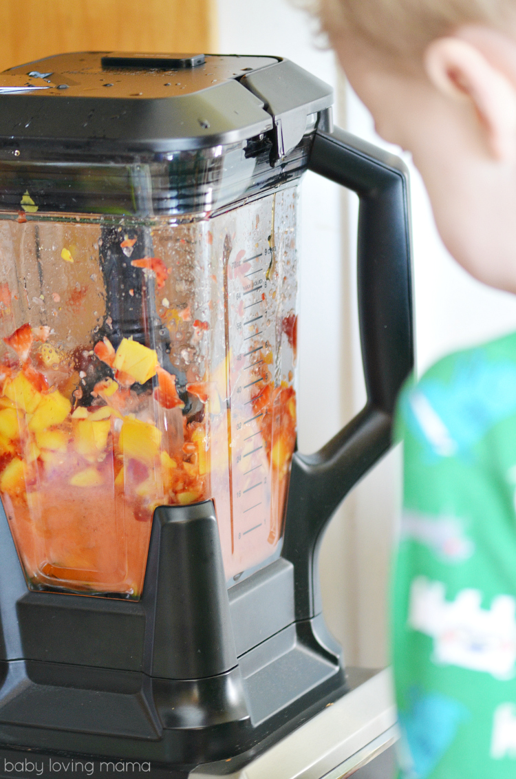 Using Ninja Blender to Make Italian Ice