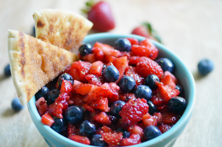 Easy Berry Fruit Salsa Recipe