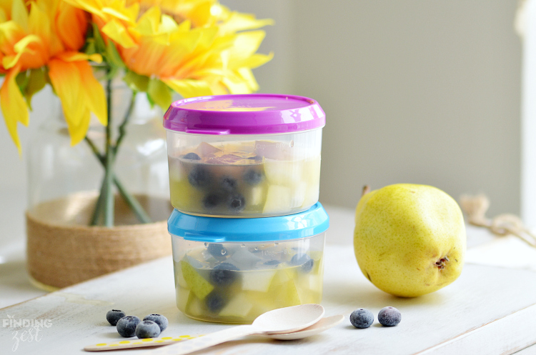 Homemade Fruit Cups for Lunches