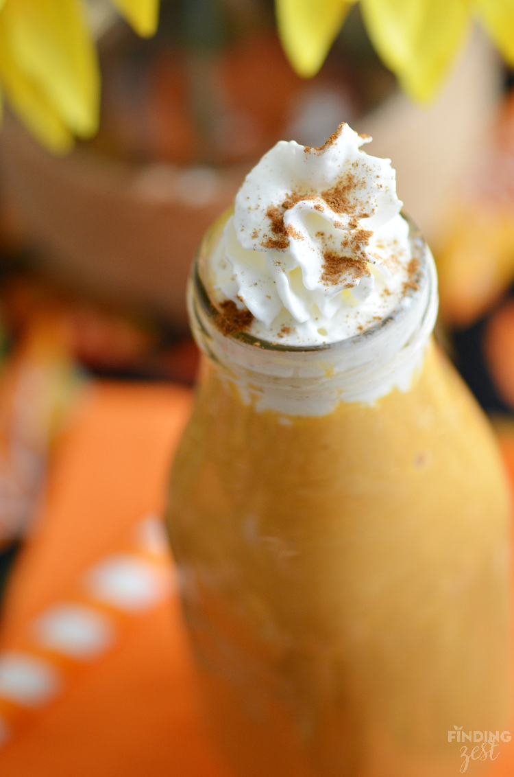 This kid friendly Pumpkin Banana Smoothie makes a deliciously easy and nutritious breakfast option!