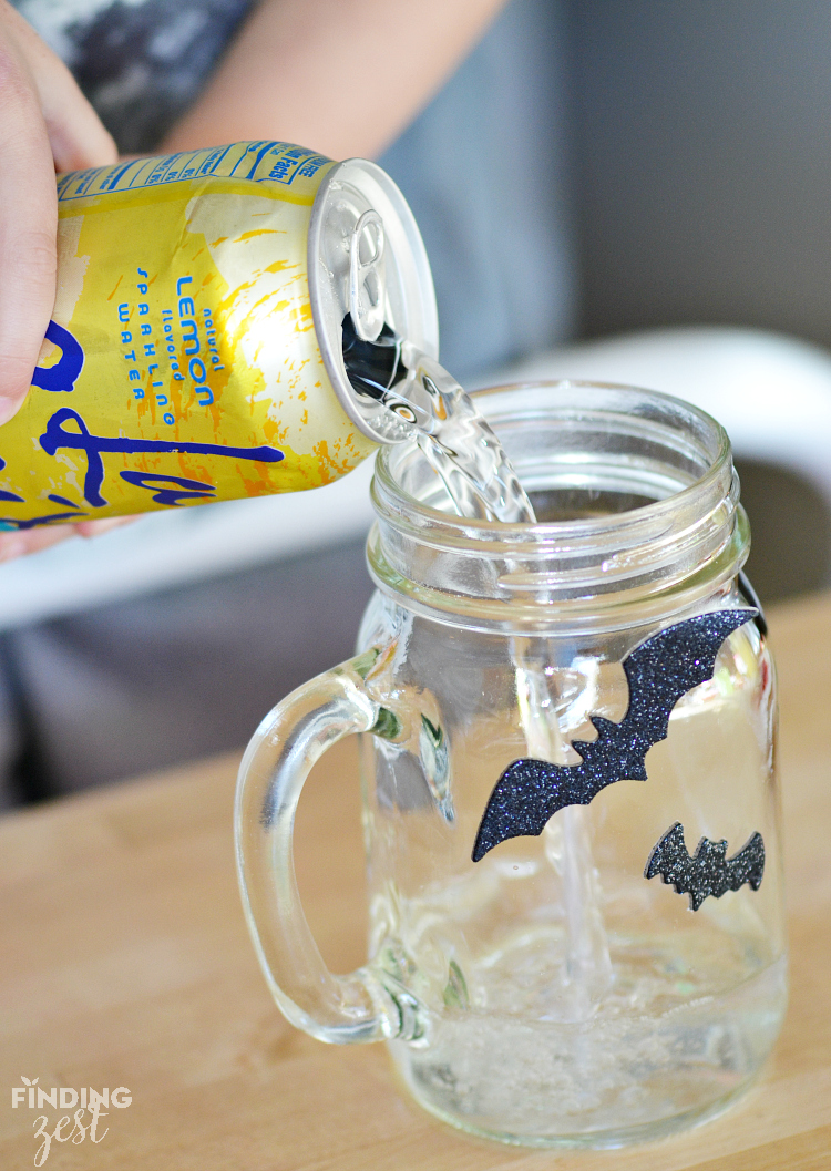 Sparkling Water for Kids Halloween Drink