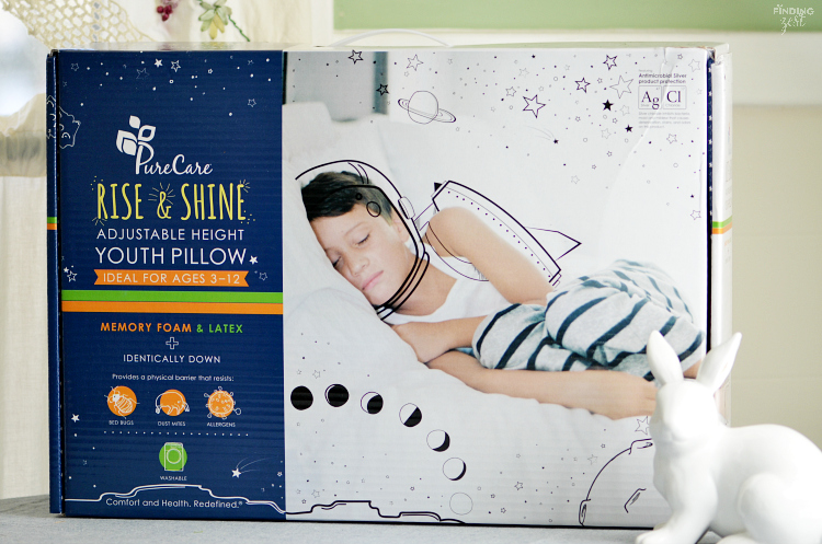 PureCare Kids collection of premium youth pillows and pillow protectors are designed specifically for kids ages 3-12.