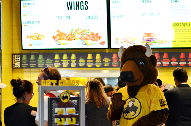 We enjoyed a special preview night at B-Dubs Express, a small format location from Buffalo Wild Wings. Come check out this new concept!